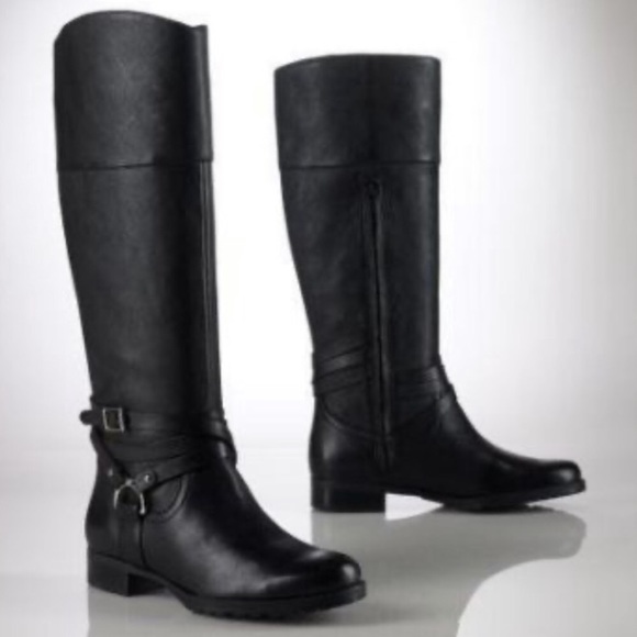 Size 7 Ralph Lauren Sonya Riding Boots - Picture 6 of 10